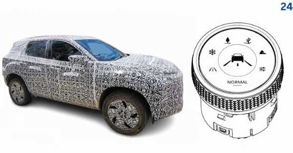Tata Harrier EV to get AWD: New drive selector patent leaked 24 3 Tata Harrier EV to get AWD New drive selector patent leaked 24 1